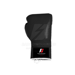 Guantes de Boxeo de Cuero Personalizados - Cierre de Gancho y Bucle de Alta Calidad, Secado Rápido, Antideslizantes, Absorben la Humedad, para Adultos - Product Image 2