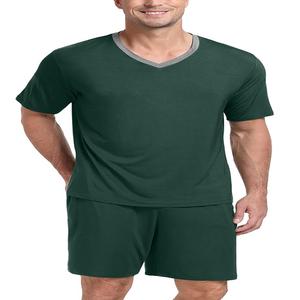 Ensemble de survêtement décontracté d'été pour hommes, nouveau modèle, t-shirt à manches courtes et short, ensemble 2 pièces de marque pour hommes - Product Image 1