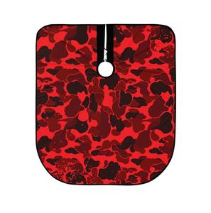 Cape de Coiffeur PRO Camouflage Rouge Nouveau Design Personnalisable Intégralement Respirante Couleur Personnalisée pour Salon - Product Image 1
