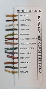 Cordones de cuero planos hechos a mano para la fabricación de joyas, varios accesorios y componentes de joyería de 4mm, 5mm y 6mm - Product Image 4