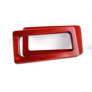 Poignée de sac à main en bois massif, écologique, pour cadeau et artisanat, poignée en bois pour sacs - Product Image 6