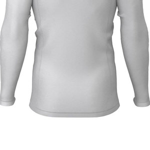 เสื้อยืดออกกำลังกายผู้ชายแบบรัดรูป-ดีไซน์เรียบง่าย สวมใส่สบาย ระบายอากาศได้ดี แห้งเร็ว ผลิตจากผ้าสแปนเด็กซ์/โพลีเอสเตอร์ - Product Image 5