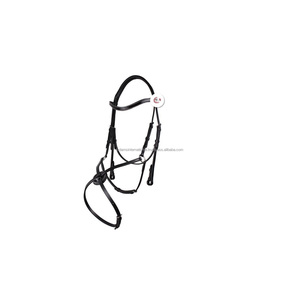 Flash Noseband-brida mexicana de cuero de caballo, accesorios de carreras de caballo de calidad superior, fabricante al por mayor - Product Image 1