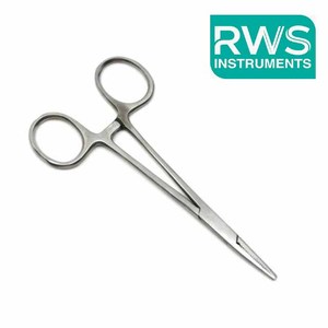 เครื่องมือผ่าตัด RWS INSTRUMENTS คีมจับหลอดเลือดดำแบบตรง ทำจากเหล็กกล้าไร้สนิม ปรับขนาดได้ ได้รับการรับรองมาตรฐาน CE และ ISO13485 - Product Image 1