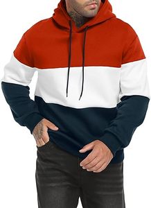 เสื้อฮู้ดดี้ 210GSM 6 สีให้เลือก เสื้อฮู้ดดี้สำหรับออกกำลังกายสำหรับผู้ชาย หลากสี เหมาะสำหรับฤดูหนาว ออกกำลังกาย วิ่ง ฟิตเนส มีเชือกผูกที่คอ - Product Image 5