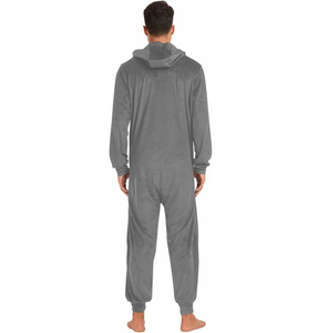 New Arrival Luxury Plus Size <b>Fleece</b> Long <b>Pyjamas</b> Sleeping Wear Onesie Discharge Printed All Pattern Design Zipper Onesie - Product Image 1