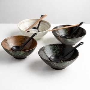 Cuenco de cerámica hecho a mano con diseño japonés antiguo para servir fideos, para uso en hoteles, de Universal Overseas INDIA. - Product Image 5