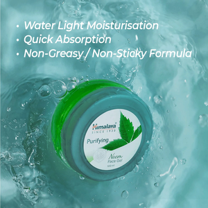 Gel Facial Purificante de Neem Himalaya - 3.38 fl oz (100 ml) Gel Hidratante Sin Aceite para una Piel Clara y de Aspecto Saludable - Product Image 5