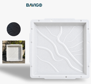 Moule en plastique PP de fabrication directe BAVIGO pour le moulage de pavés en béton à motif nuage surélevé - Product Image 1