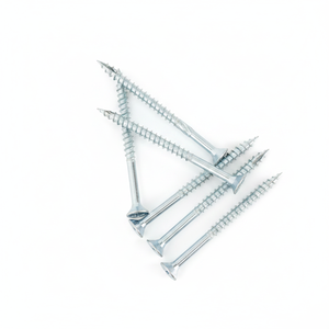 Weather-Resistant Zinc Coated Steel <b>Screws</b> - Modified Truss Head Self-Drilling Custom Sizes - Product Image 1