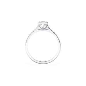 Bague solitaire REYES personnalisée en or massif 14 carats avec diamant de laboratoire HPHT CVD pour femme, certifiée IGI, bijoux fins en gros - Product Image 6