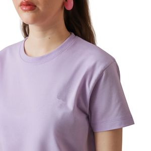 T-shirt personnalisé en coton biologique pour femme, vente en gros, haute qualité, manches courtes, vierge ou imprimé, décontracté et tendance - Product Image 3