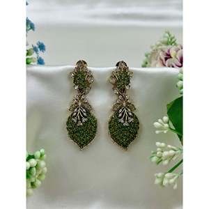 Indian Ethnic Artificial Jewellery Kaira Victorian Premium Fashion Earrings - Product Image 2
