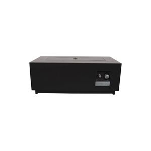 Tavolo con Braciere in Acciaio da Esterno 40x107 cm con Coperchio, Resistente ed Elegante per Uso Tutto l'Anno - Product Image 3