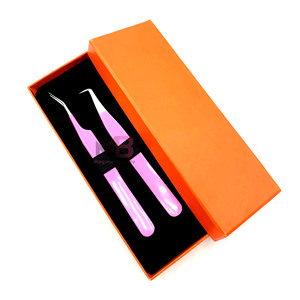 Pinzas para Pestañas al por Mayor, Proveedor Directo de Fábrica, Herramientas de Punta de Precisión para Técnicos de Belleza y Artistas de Pestañas - Product Image 1