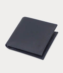 Cartera de Cuero Genuino de Diseño para Hombre, con Bloqueo RFID, Elegante, de Alta Calidad, con Logotipo Personalizado, Plegable, OEM - Product Image 3