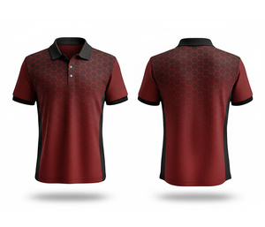 Custom Team Wear Full Sublimation Polo Shirt Durable Stitching for Men Women Youth Quick-Dry Dry-Fit Active Polo - Product Image 1