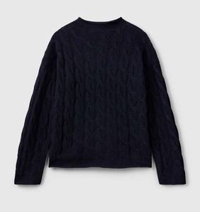 Pull en maille élégant pour femme - Couleur unie, coupe ajustée, idéal pour l'hiver - Haut en tricot doux et respirant pour femme, parfait pour l'automne - Product Image 5