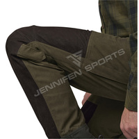 Pantalon de chasse professionnel pour homme, hiver/été, en cuir/toile, coupe-vent, imperméable, respirant, logo personnalisé, extérieur