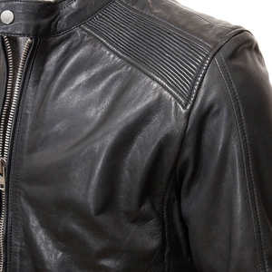 แจ็คเก็ตหนังผู้ชายดีไซน์ล่าสุด หนังวัวแท้คุณภาพสูง 100% สำหรับฤดูหนาว ผลิตในปากีสถาน - Product Image 5