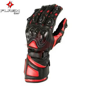 Guantes de Motocicleta de Primera Calidad, Personalizados, de Cuero, con Pantalla Táctil, de Secado Rápido, que Absorben la Humedad, Recubiertos de Poliuretano - Product Image 2