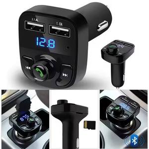 Transmetteur FM Bluetooth X8, chargeur de voiture, double USB 3.1A 1A, affichage LED, appel mains libres, lecteur MP3 pour voiture universelle - Product Image 2