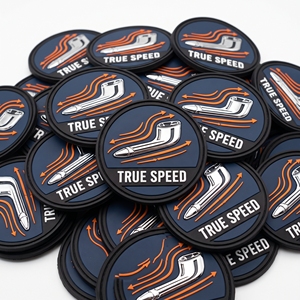 Fabricant Direct Patch en Caoutchouc 3D Motif Hélice de Moteur Air Racer, Badge Rond en PVC Souple pour Sac à Dos, Veste, Casquette, Uniforme d'Extérieur - Product Image 4