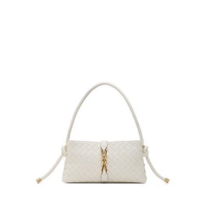 Vintage Women's PU Leather Shoulder Bag with Chains Print Design Waterproof Casual Handbag - Product Image 1