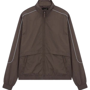 Lightweight Eco-Friendly Waterproof Breathable Front Logo <b>Gym</b> <b>Jacket</b> Wholesale Windbreaker for Casual Outdoor Sportswear - Product Image 3