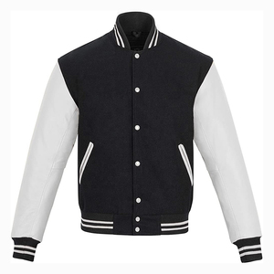 Factory Manufacture Wholesale Baseball Sports Winter Design Unisex Varsity Sports Jacket Cotton Fleece Eco-Friendly <b>Quilted</b> - Product Image 6