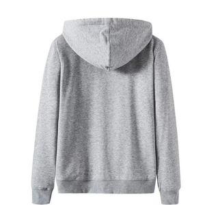 Sudadera con Capucha y Cierre Completo, Diseño Transpirable, Ligera, para Hombre, Invierno, Gimnasio, Entrenamiento, Fisicoculturismo, 100% Algodón - Product Image 3