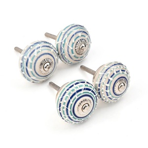 <b>ceramic</b> bedroom drawer <b>knobs</b> <b>Ceramic</b> Cabinet <b>Knobs</b> Round Handcrafted Plant Pattern Traditional Design <b>ceramic</b> <b>knobs</b> for door - Product Image 4