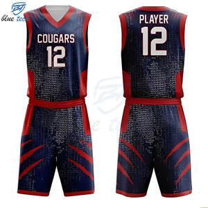 Ensemble de shorts et maillots de basket-ball personnalisés en sublimation, grandes tailles, uniforme de basket-ball OEM, respirant, séchage rapide - Product Image 6