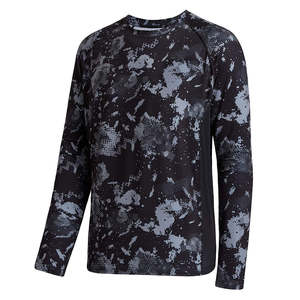 Camiseta de Pesca UPF50+ de Alto Rendimiento, Secado Rápido, Absorbe la Humedad, Ligera, de Poliéster, con Logotipo Personalizado, Manga Larga, para Hombre - Product Image 1