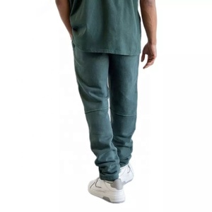 Sweat-shirt personnalisé à capuche et pantalon de jogging, ensemble deux pièces, sport, technologie, polaire délavée, survêtement vintage pour homme - Product Image 3