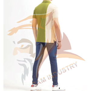 เสื้อโปโลผู้ชายทรงปกติ ออกแบบโลโก้ด้านหน้าได้ตามต้องการ ผลิตจากผ้าเจอร์ซีย์ใยไผ่ 100% ระบายอากาศได้ดี แขนสั้น - Product Image 6