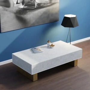 Bone Inlay Handmade Eco-Friendly Modern Square <b>Bedside</b> <b>Table</b> Buffalo Bone Inlay Living Room Hotel Home Furniture - Product Image 6