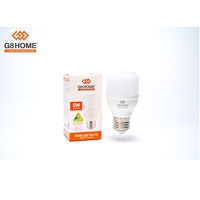 Ampoule LED en aluminium T, 12W-30W, carte de circuit imprimé, CRI83, température de couleur 6500K/3200K, culot B22/E27, durée de vie 20000 heures, 98 Lm/W