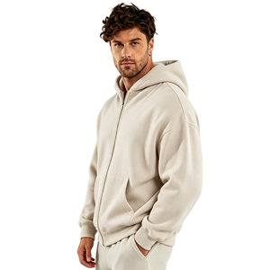 Sudadera con Capucha Personalizada con Pedrería, 100% Algodón, Unisex, Sólida, de Invierno, Holgada, con Bolsillos, Transpirable, 550 Gramos, Gruesa - Product Image 6