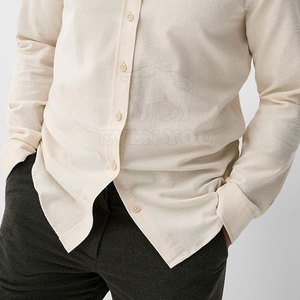 Camisetas de Franela Cepillada Premium, Transpirables, Ecológicas, de Algodón/Lana, Corte Regular, Ideales para Salidas - Product Image 5