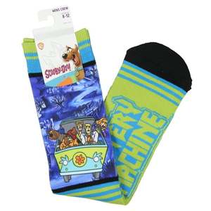 Chaussettes Scooby Doo Crew, imprimées par transfert thermique, respirantes, à séchage rapide, en spandex et nylon, pour adultes, athlétiques, pour l'été, le yoga, la course à pied - Product Image 4