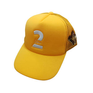 Gorras de Béisbol Personalizadas al por Mayor, Color Amarillo, Promocionales, Deportivas, Casuales, para Golf, Correr, Lisas, 100% Algodón, Ajustables, 3D - Product Image 4