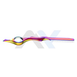 Navaja de Peluquería Rosa para Adelgazar y Texturizar el Cabello, Herramienta Profesional para Recortar y Peinar el Cabello para Mujeres, Ideal para Salón de Belleza y Barbería - Product Image 1