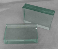 Bloc de verre solide transparent rectangulaire personnalisable pour l'enseignement de l'optique et les expériences de réfraction de la lumière-OEM supporté