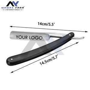 Navaja de Afeitar Clásica con Logotipo OEM para Hombre, Navaja de Barbero Plegable de Alta Calidad, Afilada para Afeitar la Barba, Recortar las Cejas y el Vello Facial - Product Image 4