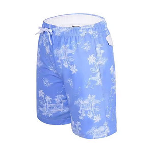Shorts décontractés pour homme en toile de polyester noire à séchage rapide avec cordon de serrage, logo frontal, respirants, taille mi-haute - Product Image 5