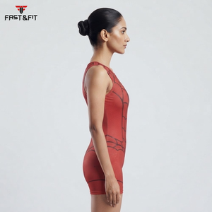 Hot Selling Breathable Women's <b>Swimming</b> Suit with Customized Color and Print Pattern Eco-Friendly Seamless Design - Product Image 3