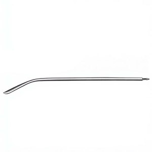 Aguja Redon de 19.5 cm (7-3/4 pulgadas) con 10 puntas curvadas ligeramente y extremo roscado, instrumento quirúrgico para procedimientos médicos - Product Image 2