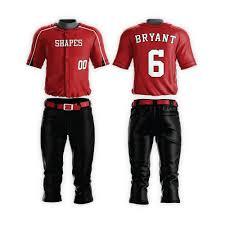 Ensemble uniforme de baseball pour hommes, maillot et pantalon, design personnalisé, tenue d'équipe, nouveau style, ensemble uniforme de baseball haut de gamme, vente en gros, personnalisable - Product Image 6