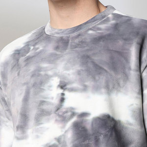Sweat-shirt homme 100% coton, col rond, coupe ample, doux, épais et surdimensionné - Product Image 5